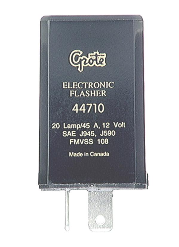 FLASHER, 20-LAMP HEAVY DUTY ELECTRONIC FLASHER, 2 TERMINAL